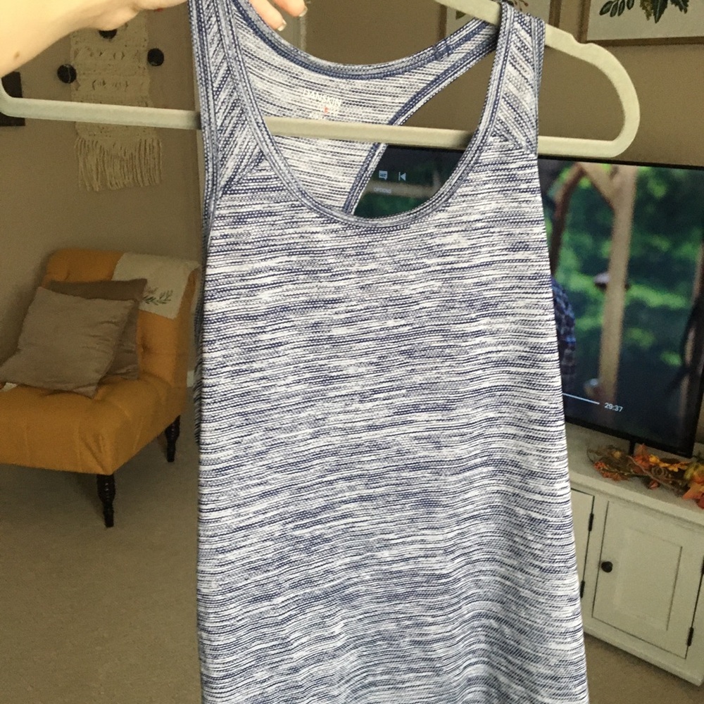Blue tank top